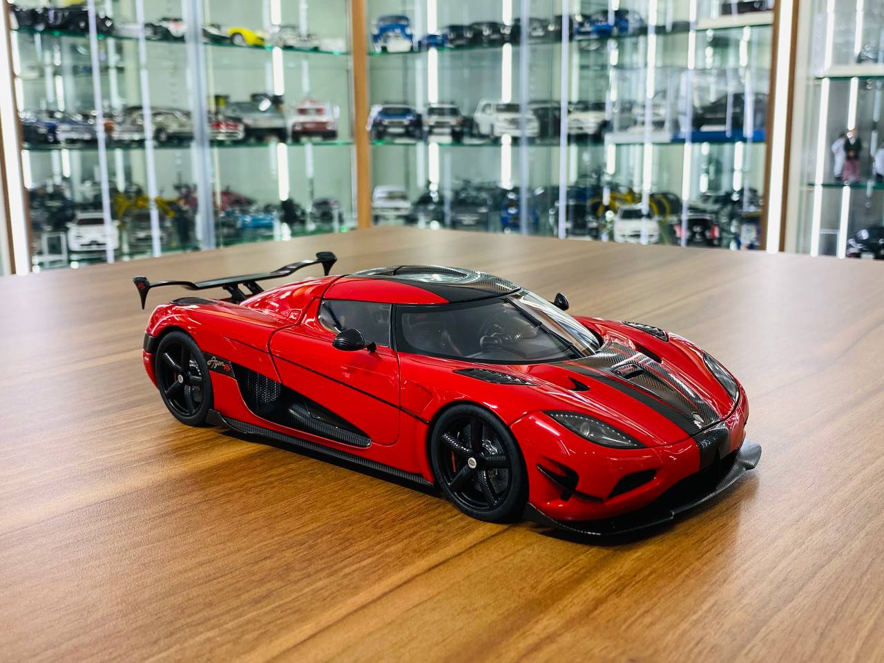 1 18 Diecast AUTOart Koenigsegg Agera RS Red Black dturman