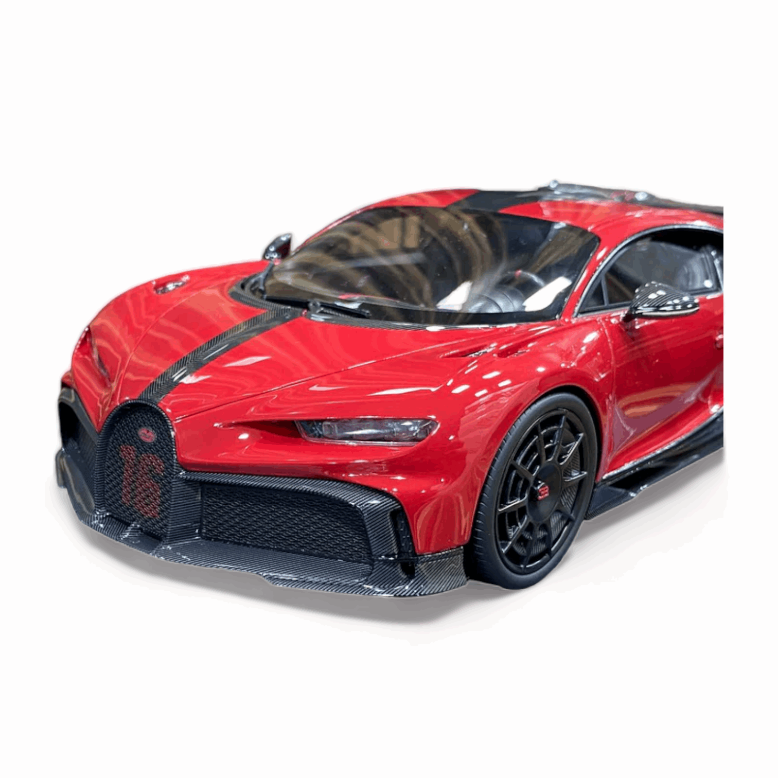 1/18 Bugatti Chiron Pur Sport 10/69 Italian Red by MR Collection –