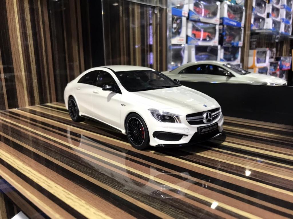 1/18 Resin Mercedes-Benz CLA 45 White Model Car by GT Spirit – dturman.com