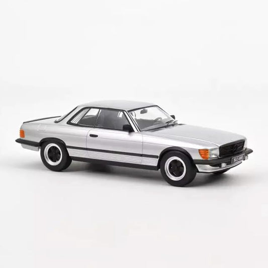 1985 Mercedes-Benz 500 SLC 6.0 AMG Silver KK Models|Sold in Dturman.com Dubai UAE.