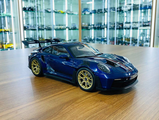 Norev Porsche 911 GT3 RS 1/18 Diecast - Gentian Blue (2022)