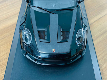 1/18 Diecast Model Minichamps Porsche 911 (992) GT3 RS (2023) - Black (Limited Edition 300)