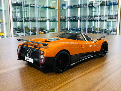 1/18 Diecast Model Almost Real Pagani Zonda F - Orange (Full Opening)