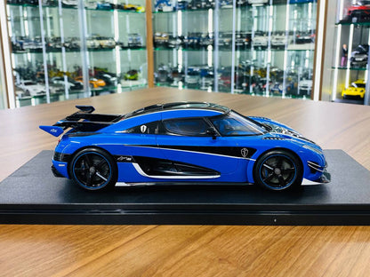 1/18 Resin Model GT Spirit Koenigsegg Agera RS - Blue/Black