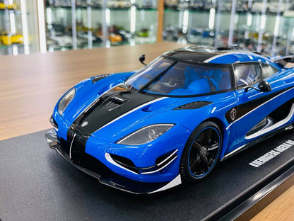 1/18 Resin Model GT Spirit Koenigsegg Agera RS - Blue/Black