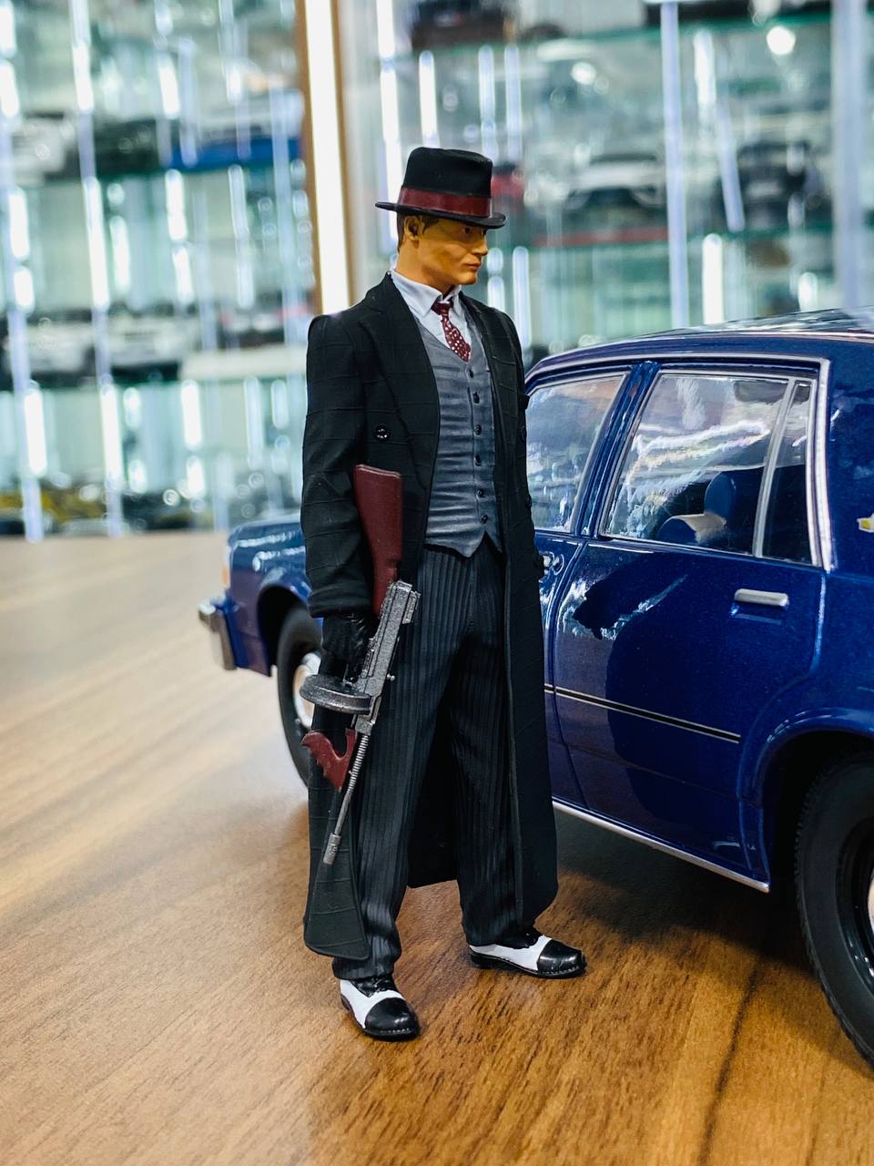 1/18 Scale Figure (Hand Made / Painted) Chicago Gangster John Sixth 1930