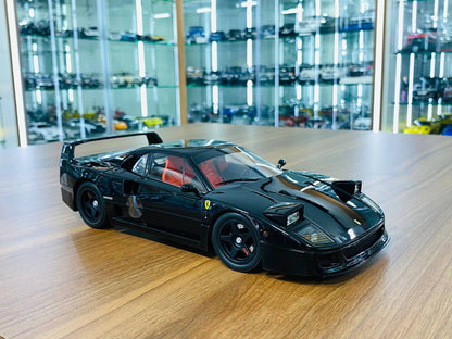 Kyosho Ferrari F40 - 1/18 Diecast, Full Opening, Limited Edition, Black