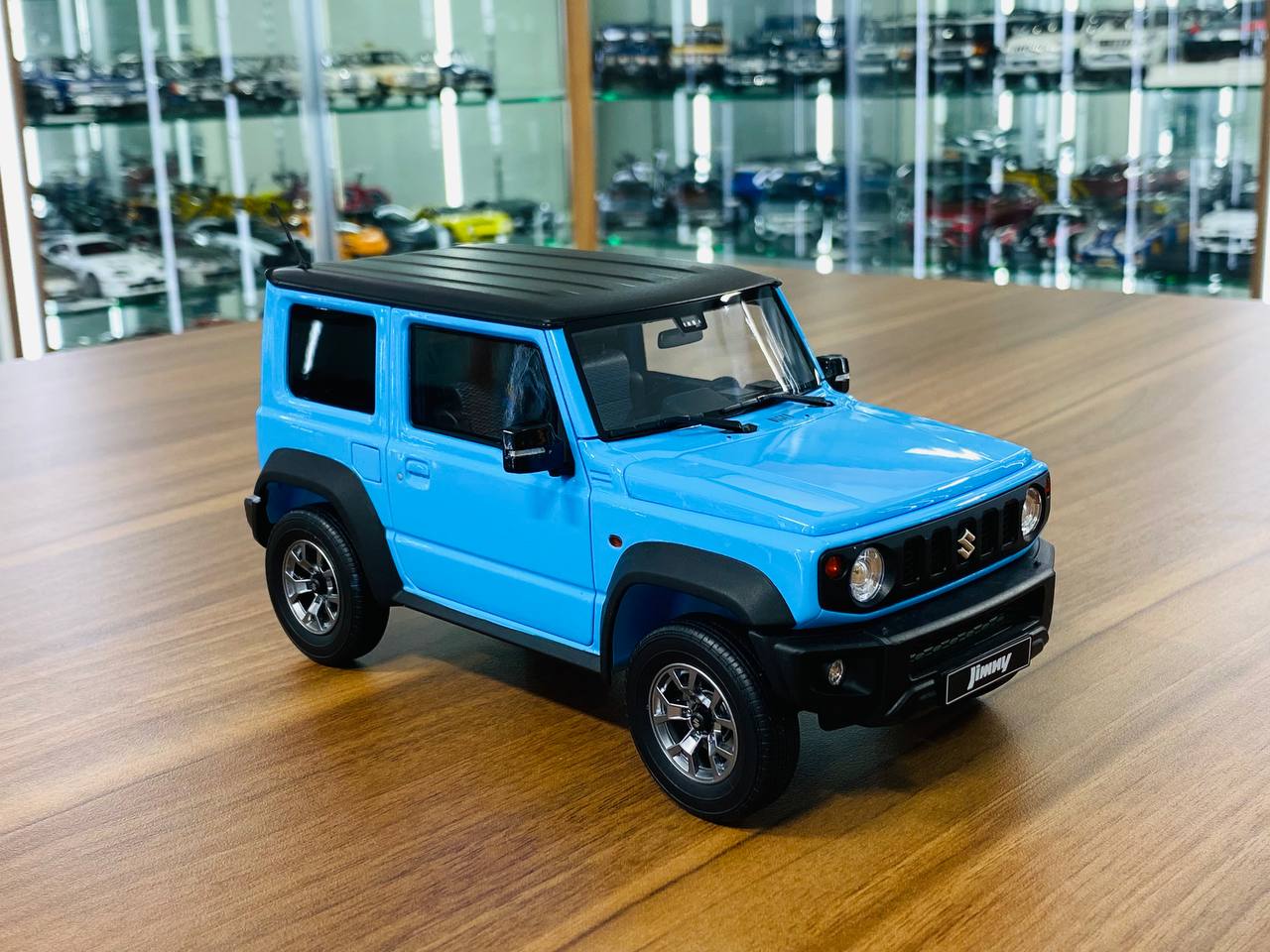 1/18 Suzuki Jimny Baby Blue Model Car by LCD