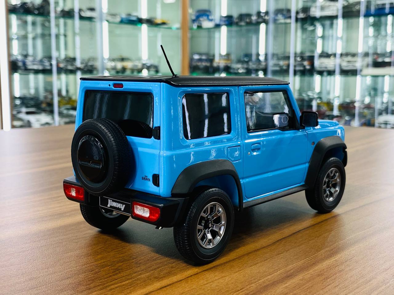 1/18 Suzuki Jimny Baby Blue Model Car by LCD