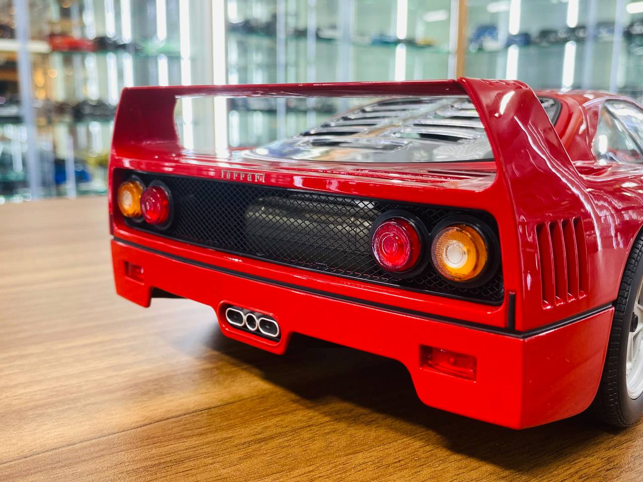 1/12 Metal Diecast - Ferrari F40 Red model car by Norev