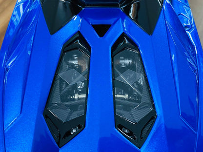 1/18 Resin Lamborghini Aventador Ultimae Roadster Blue by MR