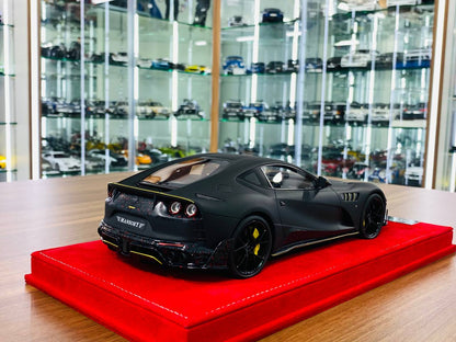 Timothy & Pierre Ferrari 812 Stallone Mansory - 1/18 Resin Model, Semi-Gloss Black, Limited to 10 Pieces