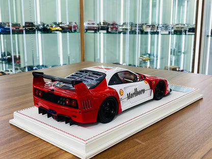 Davis & Giovanni Ferrari F40 Compattizione Resin Model - Marlboro | 1/18