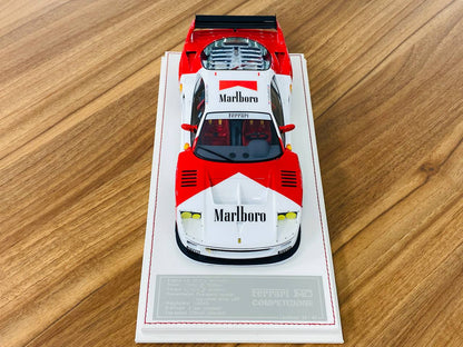 Davis & Giovanni Ferrari F40 Compattizione Resin Model - Marlboro | 1/18