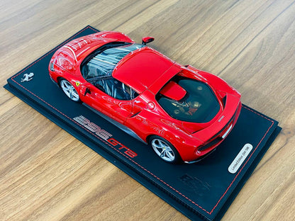 BBR Ferrari 296 GTB Resin Model - Rosso Corsa 322 | 1/18 Scale, Limited Edition