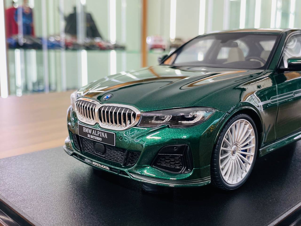 1/18 Resin Model - GT Spirit BMW Alpina B3 Sedan Dark Green