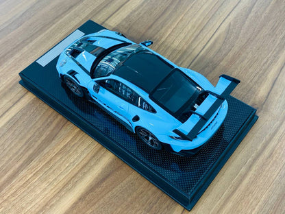 1/18 Resin - Timothy & Pierre Porsche 911 GT3 RS Weissach Package, Gulf Blue, Limited 29 Pcs