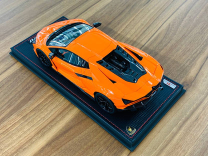 1/18 Resin - MR Collection Lamborghini Revuelto in Arancio Apodis Orange, Limited Edition