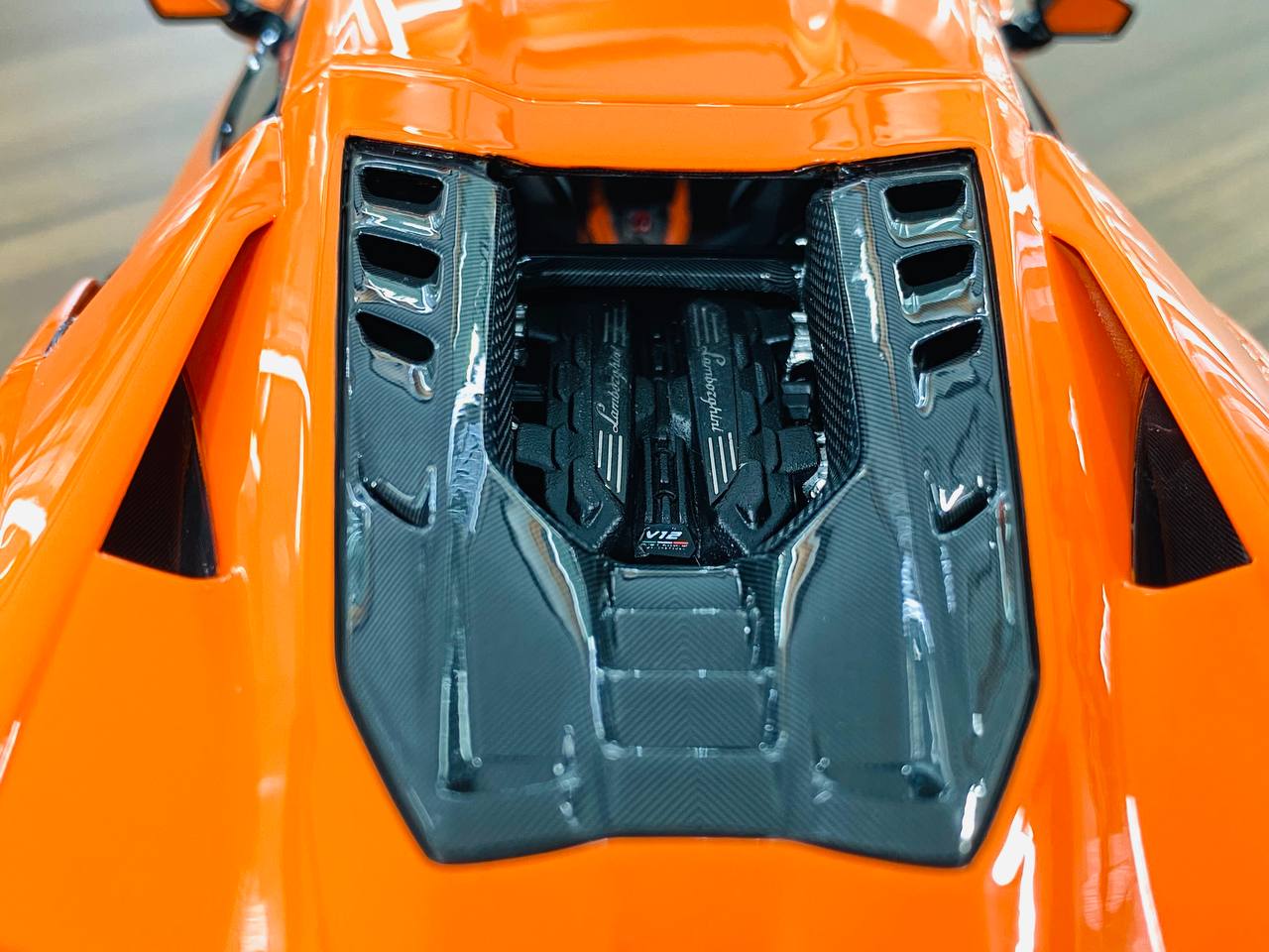 1/18 Resin - MR Collection Lamborghini Revuelto in Arancio Apodis Orange, Limited Edition