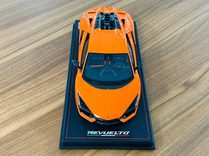 1/18 Resin - MR Collection Lamborghini Revuelto in Arancio Apodis Orange, Limited Edition