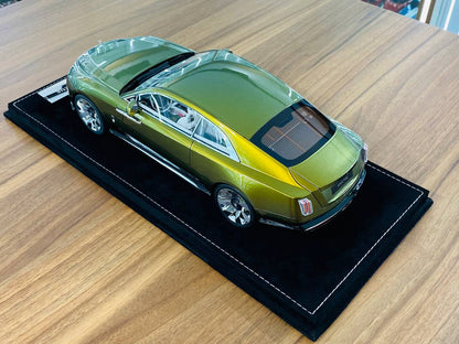 1/18 Resin Model - H&H Rolls Royce Spectre in Chartreuse, Limited to 50 Pieces