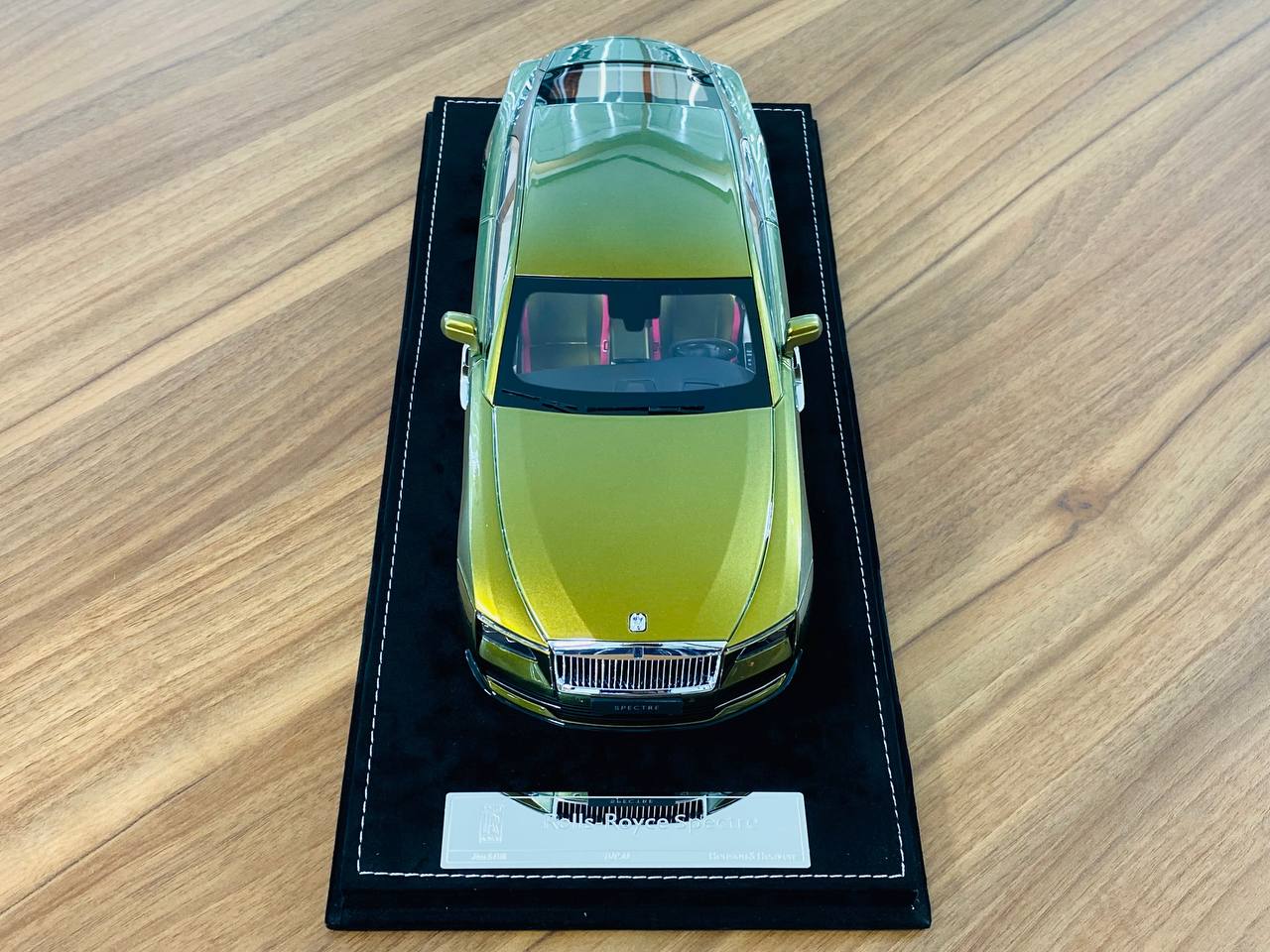 1/18 Resin Model - H&H Rolls Royce Spectre in Chartreuse, Limited to 50 Pieces