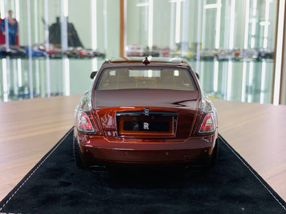 1/18 Resin Model - H&H Rolls Royce Ghost Black Badge in Brown, Limited to 25 Pieces