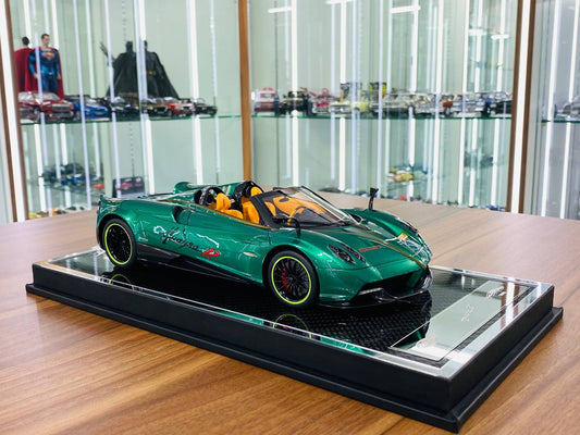 Limited Edition YY Model Pagani Huayra BC Resin Model - Green | 1/18 Scale