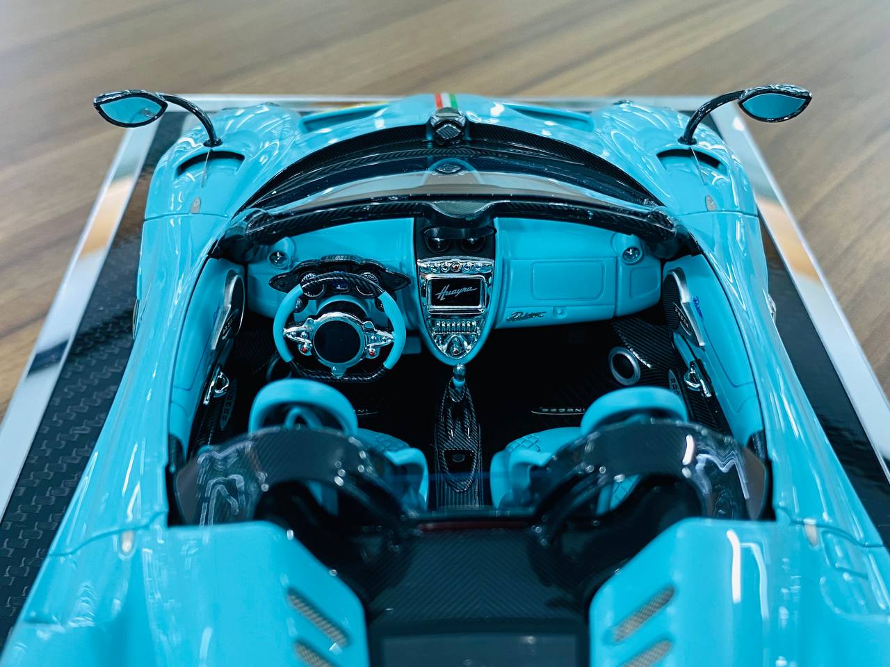 Limited Edition YY Model Pagani Huayra BC Resin Model - Baby Blue | 1/18