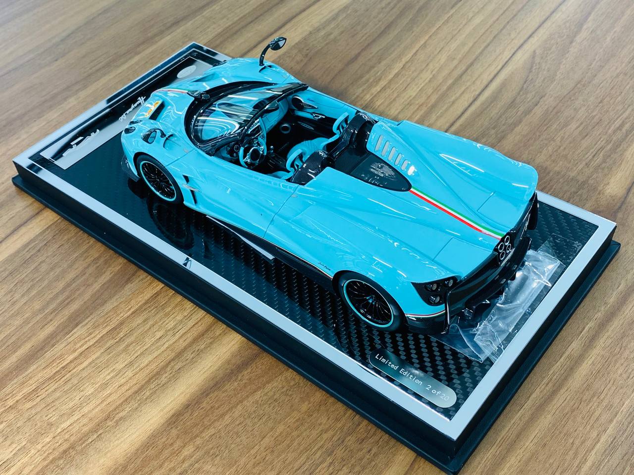 Limited Edition YY Model Pagani Huayra BC Resin Model - Baby Blue | 1/18