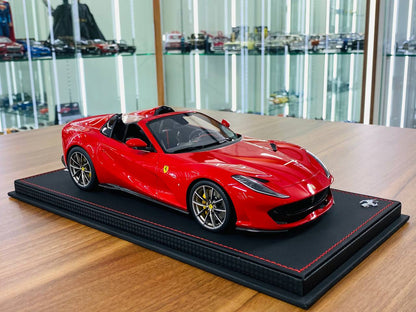 1/18 Resin Model - BBR Ferrari 812 GTS (2019) in Rosso Corsa 322, Limited to 48 Pieces