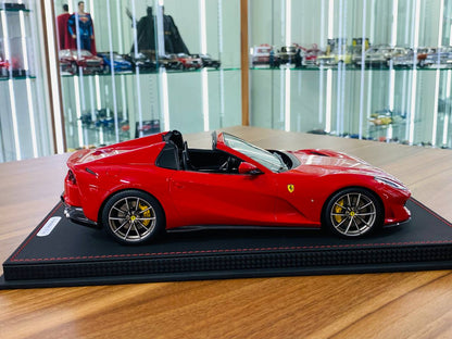 1/18 Resin Model - BBR Ferrari 812 GTS (2019) in Rosso Corsa 322, Limited to 48 Pieces