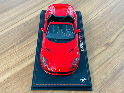 1/18 Resin Model - BBR Ferrari 812 GTS (2019) in Rosso Corsa 322, Limited to 48 Pieces