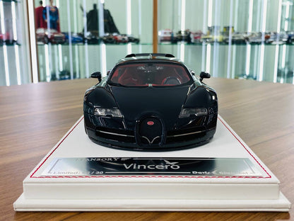 1/18 Davis & Giovanni Bugatti Vincero Mansory Glossy Carbon fiber Limited Edition