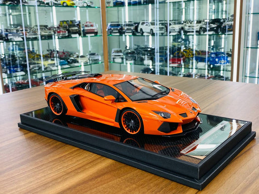 1/18 Resin - VMB Model Lamborghini Aventador LP 700-4 Hamann in Orange, Limited to 66 Pcs