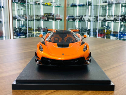 1/18 Resin Model - GT Spirit Koenigsegg Jesko ATTACK in Orange