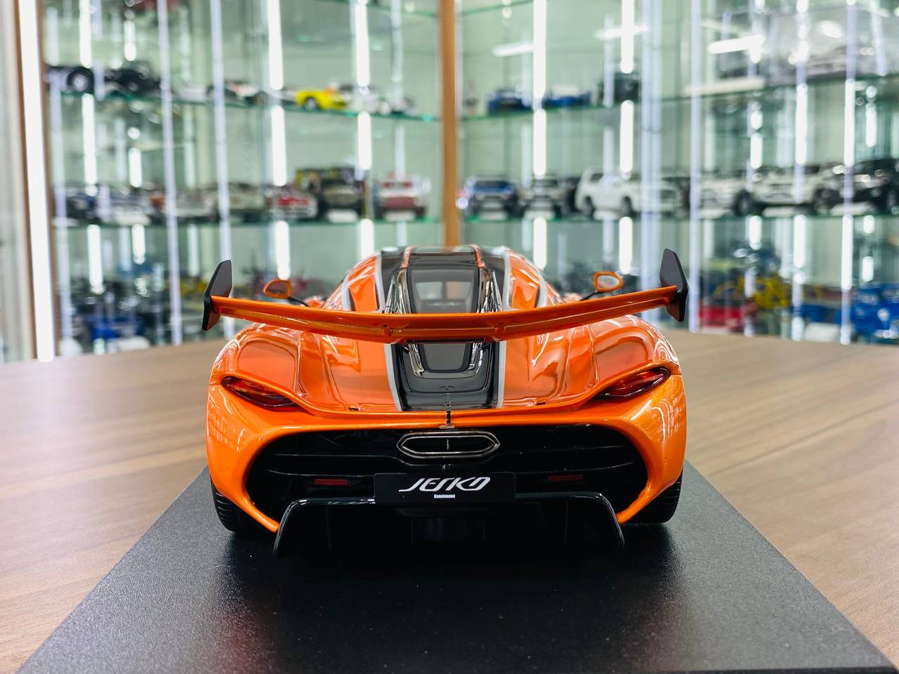 1/18 Resin Model - GT Spirit Koenigsegg Jesko ATTACK in Orange