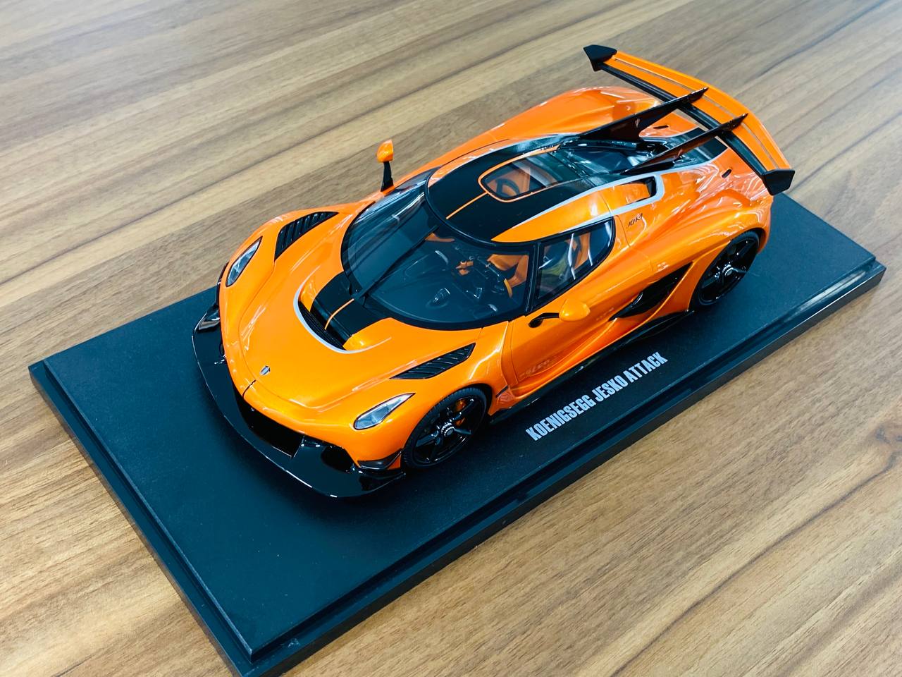 1/18 Resin Model - GT Spirit Koenigsegg Jesko ATTACK in Orange