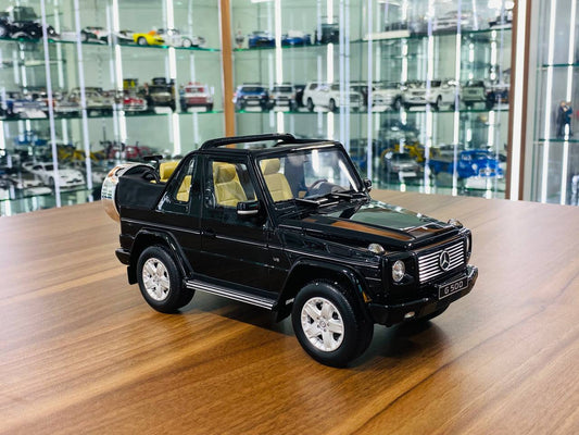 Otto Mercedes-Benz G500 Convertible - 1/18 Resin Model, Black