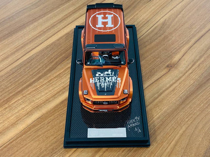 1/18 Resin MotorHelix Limited Edition Mercedes Benz BRABUS 800 HERMES by AMANO Bronze