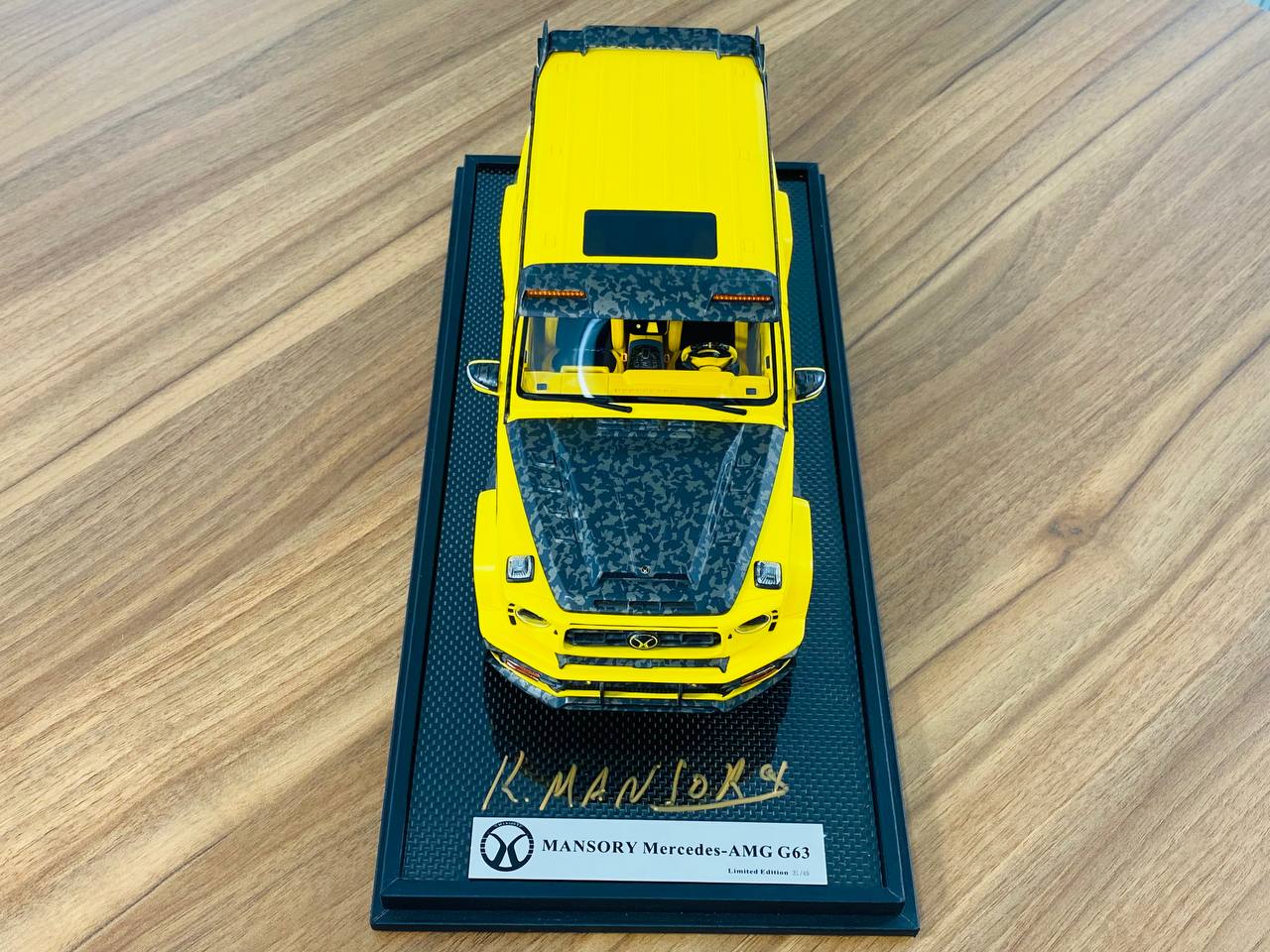 1/18 Resin Timothy & Pierre Limited Edition Mercedes-AMG 63 Mansory Signed by Kourosh MANSORY