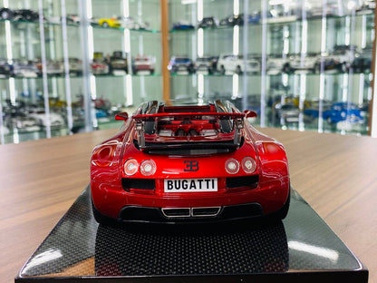 1/18 Resin - H&H Bugatti Veyron Grand Sport Vitesse 16.4 in Pearl Red, Limited to 10 Pcs