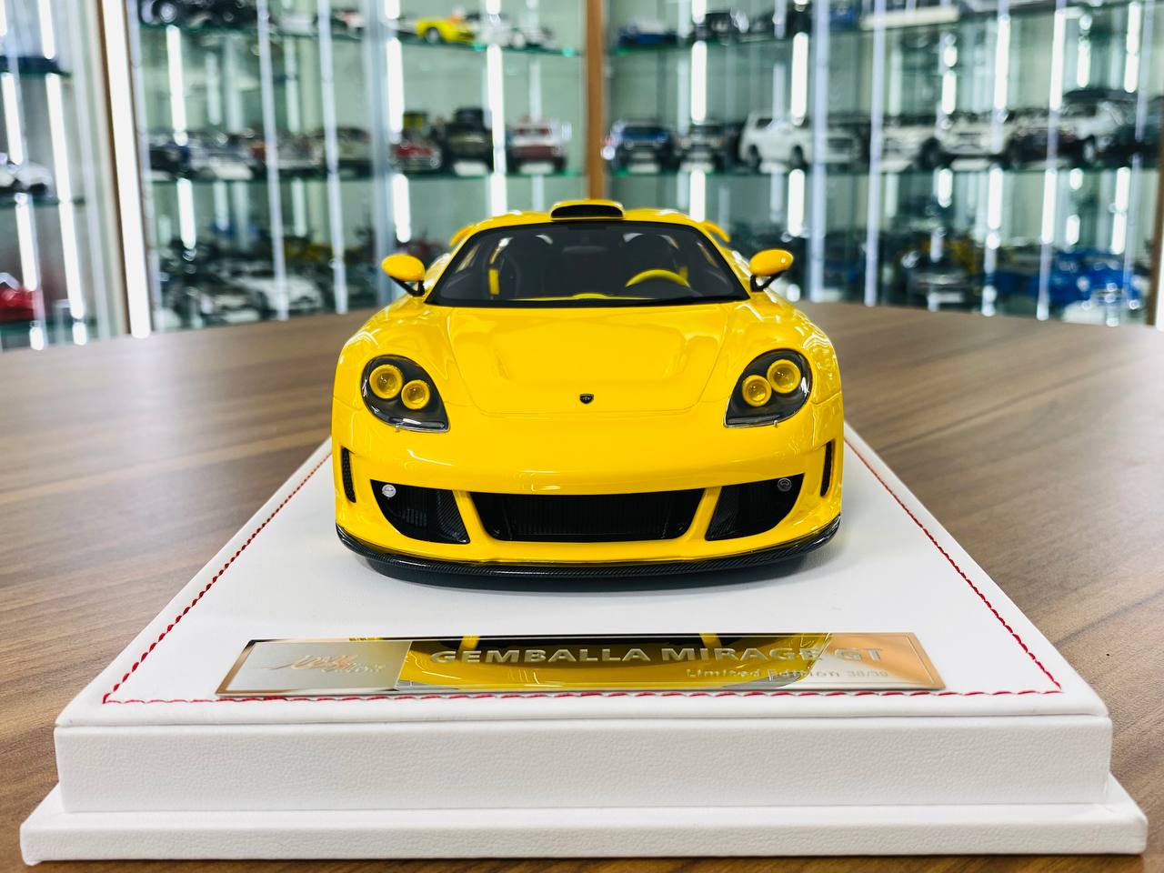 1/18 Resin Model - IVY Models GEMBELLA Mirage GT in Yellow, Limited to 39 Pieces