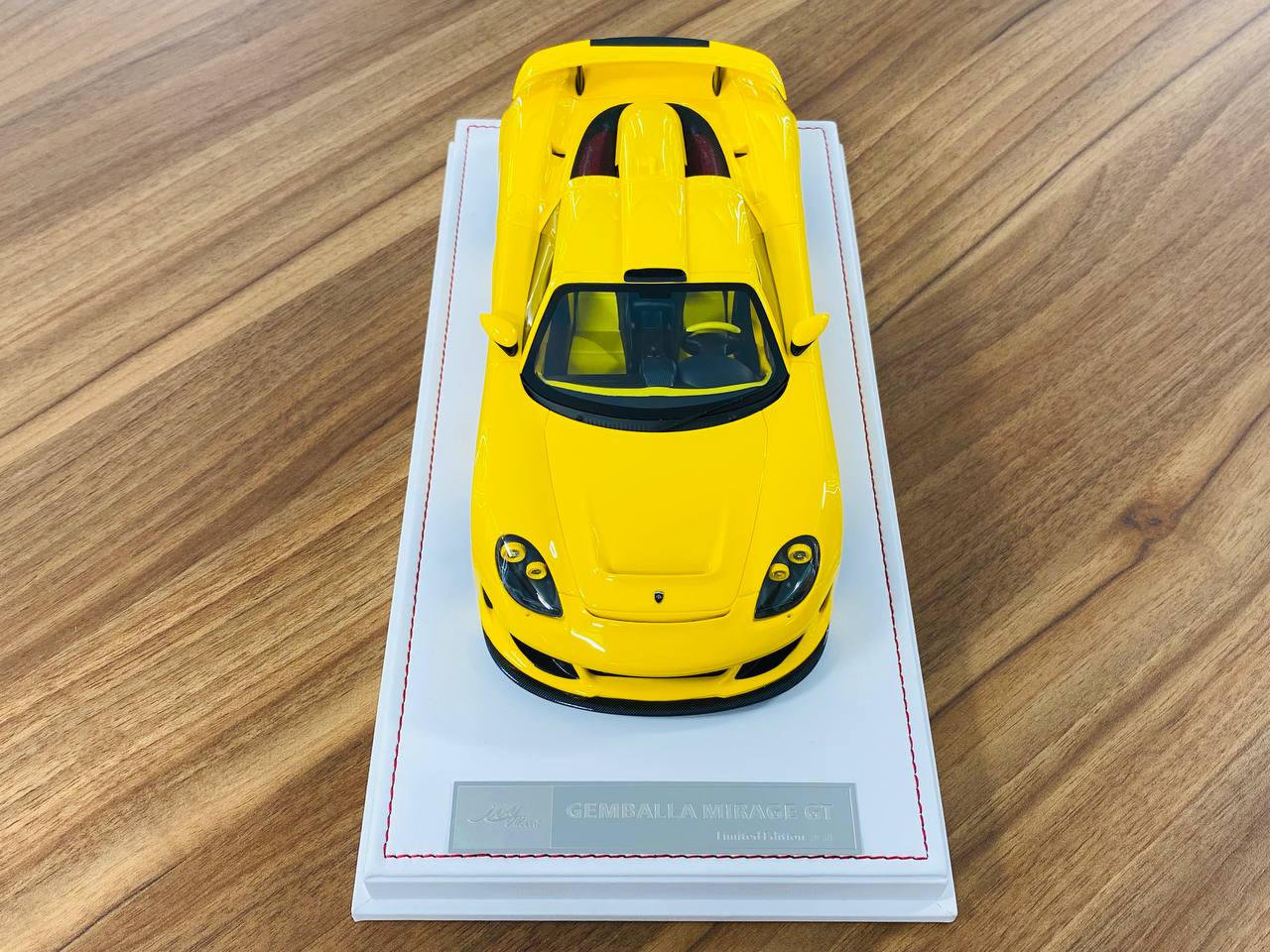 1/18 Resin Model - IVY Models GEMBELLA Mirage GT in Yellow, Limited to 39 Pieces