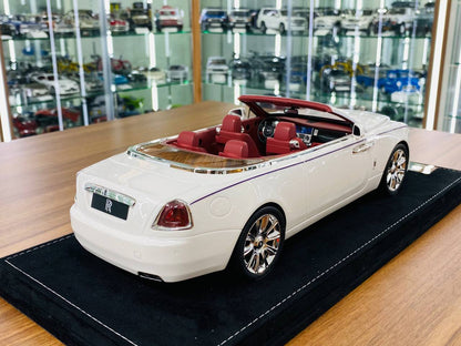 1/18 Resin Model - H&H Rolls Royce DAWN in White, Limited to 50 Pieces