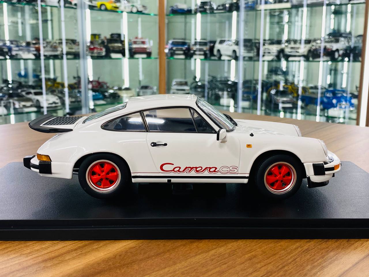 1/18 Porsche Carrera CS 911 3.2 Clubsport 1989 White by KK-Scale