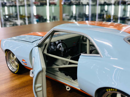 1/18 Diecast GMP Chevrolet Camaro 1968 Street Fighter in Gulf Livery (Limited Edition - 1260 pcs)