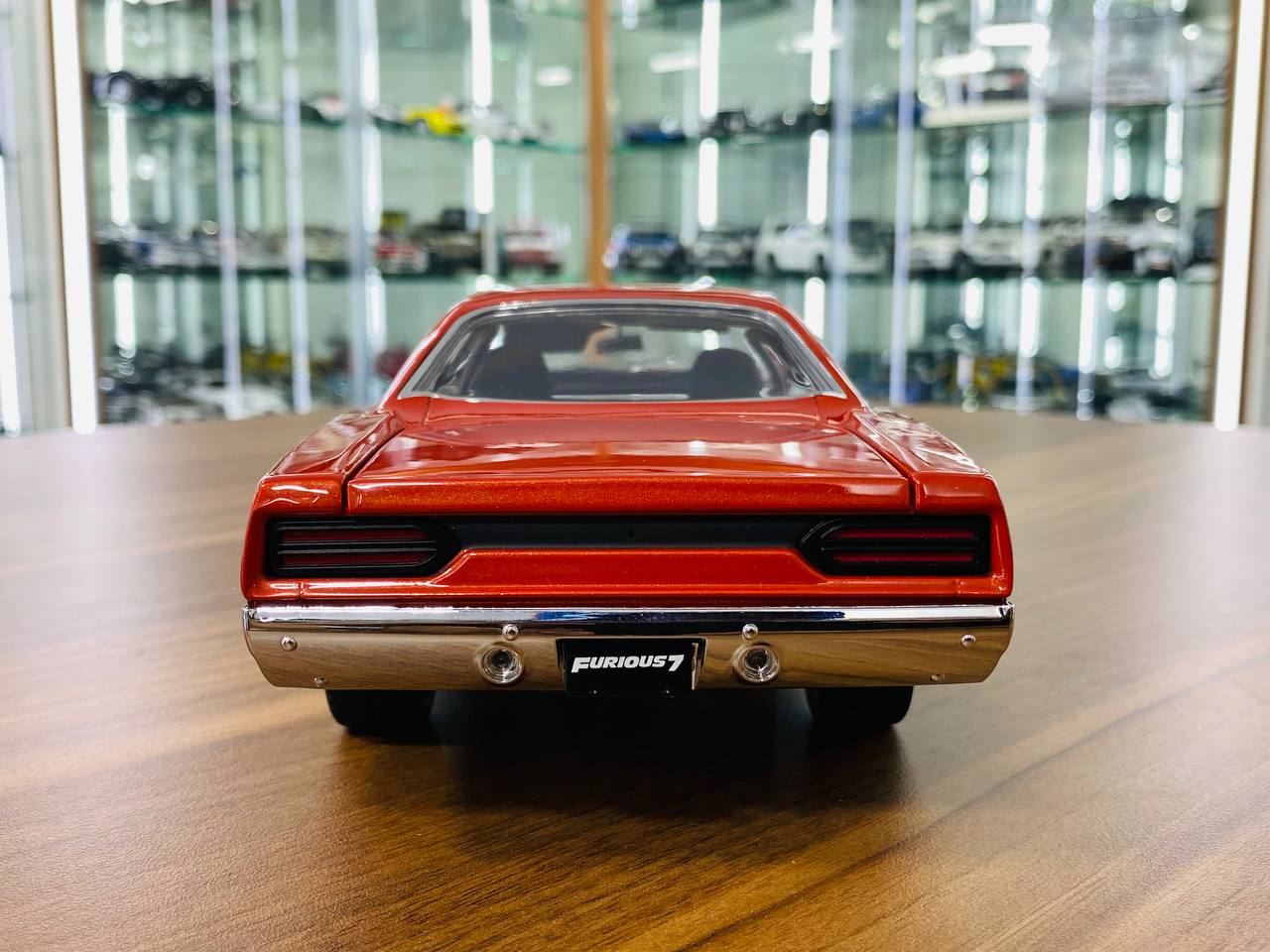 1/18 Diecast Model - GMP Plymouth Road Runner 1970 Fast & Furious in Orange, Full Opening