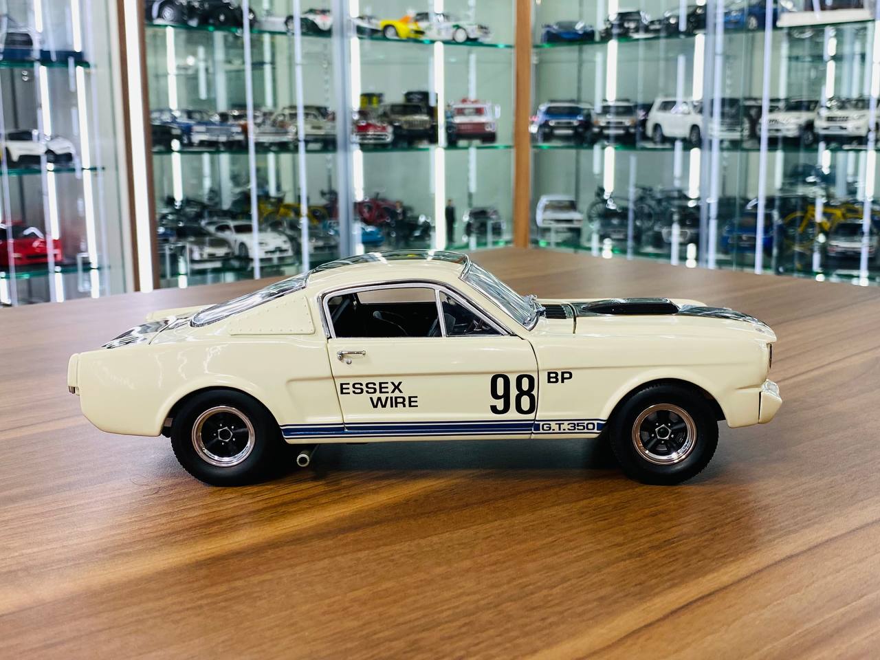 1/18 Diecast - ExactDetail Replicars Ford Mustang GT 350 Rick Kopec Shelby R-Model #98 BP 1965