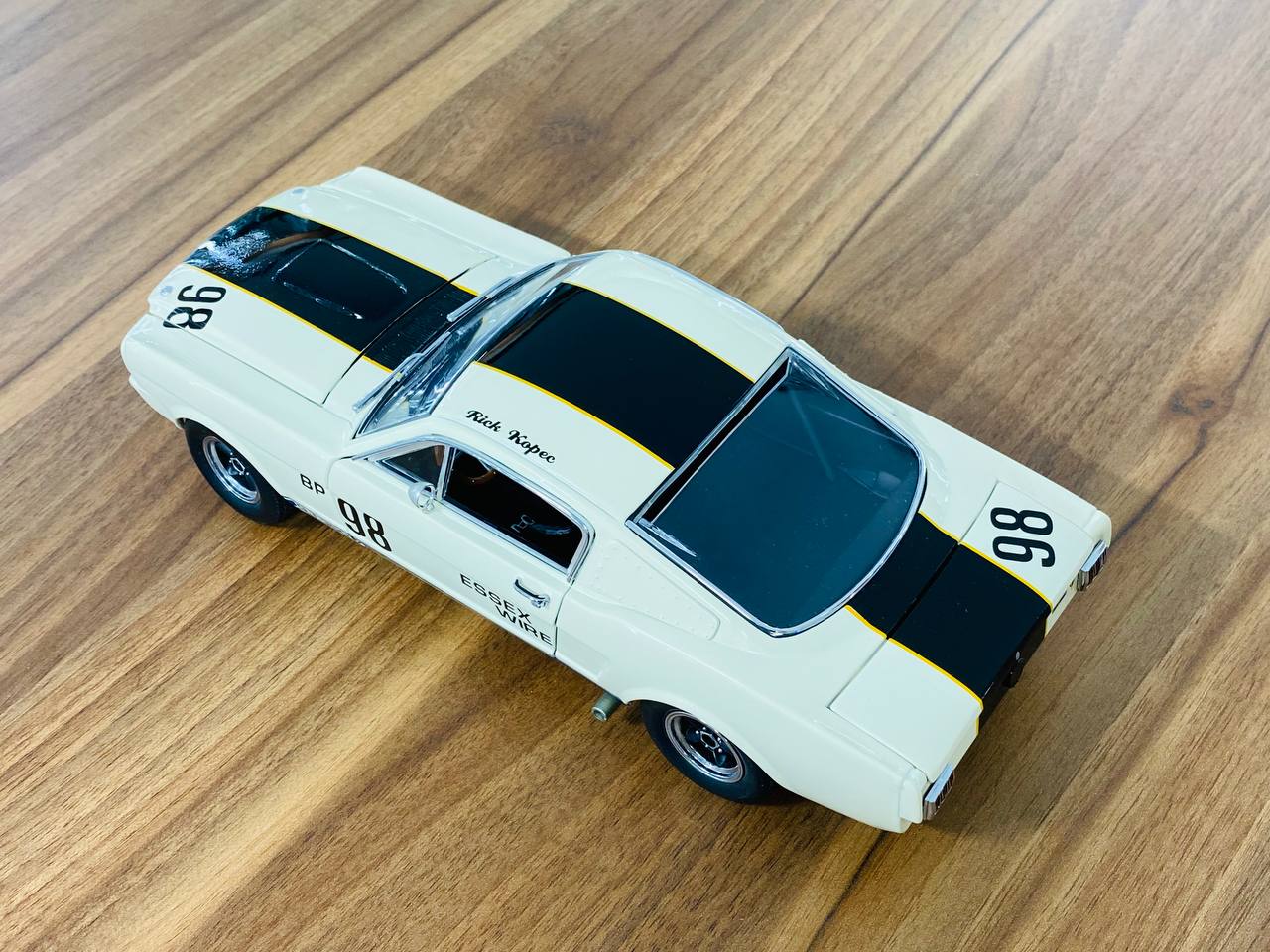 1/18 Diecast - ExactDetail Replicars Ford Mustang GT 350 Rick Kopec Shelby R-Model #98 BP 1965